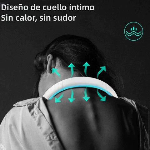 BrisaGo® - Ventilador de Cuello Portátil