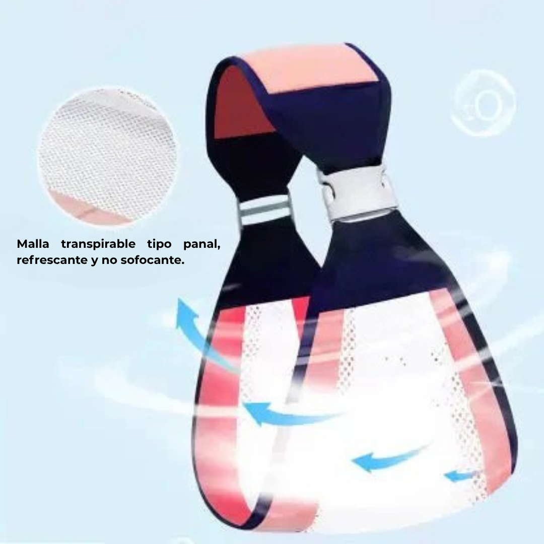 Mochila Porta Bebe Ligera y Transpirable