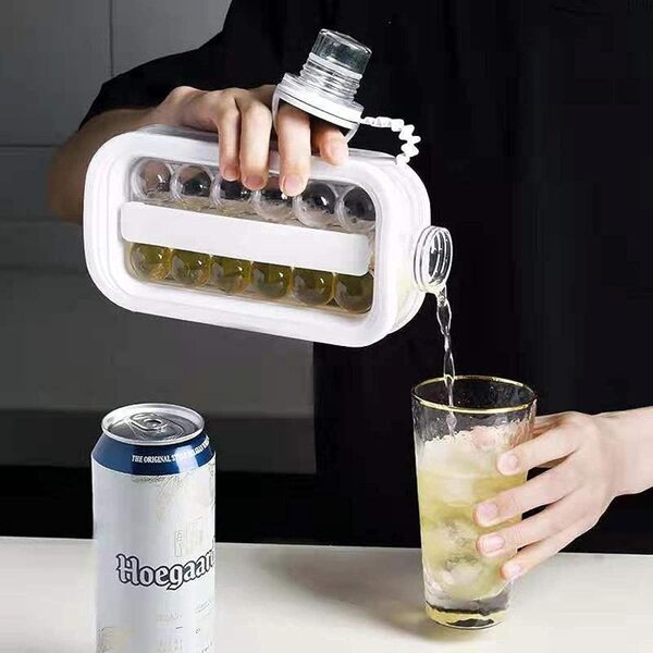 Botella de silicona 2 en 1 para bolas de hielo | FREEZBALL