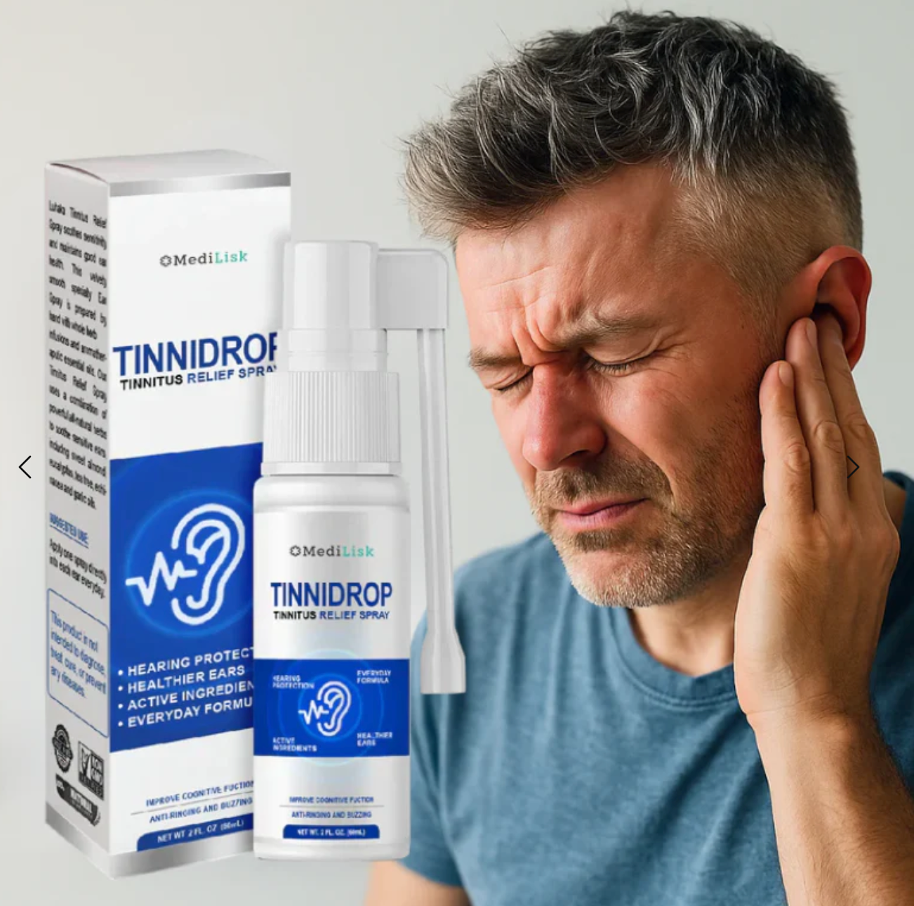 Tinnidrop®  - Spray Limpiador De Oido