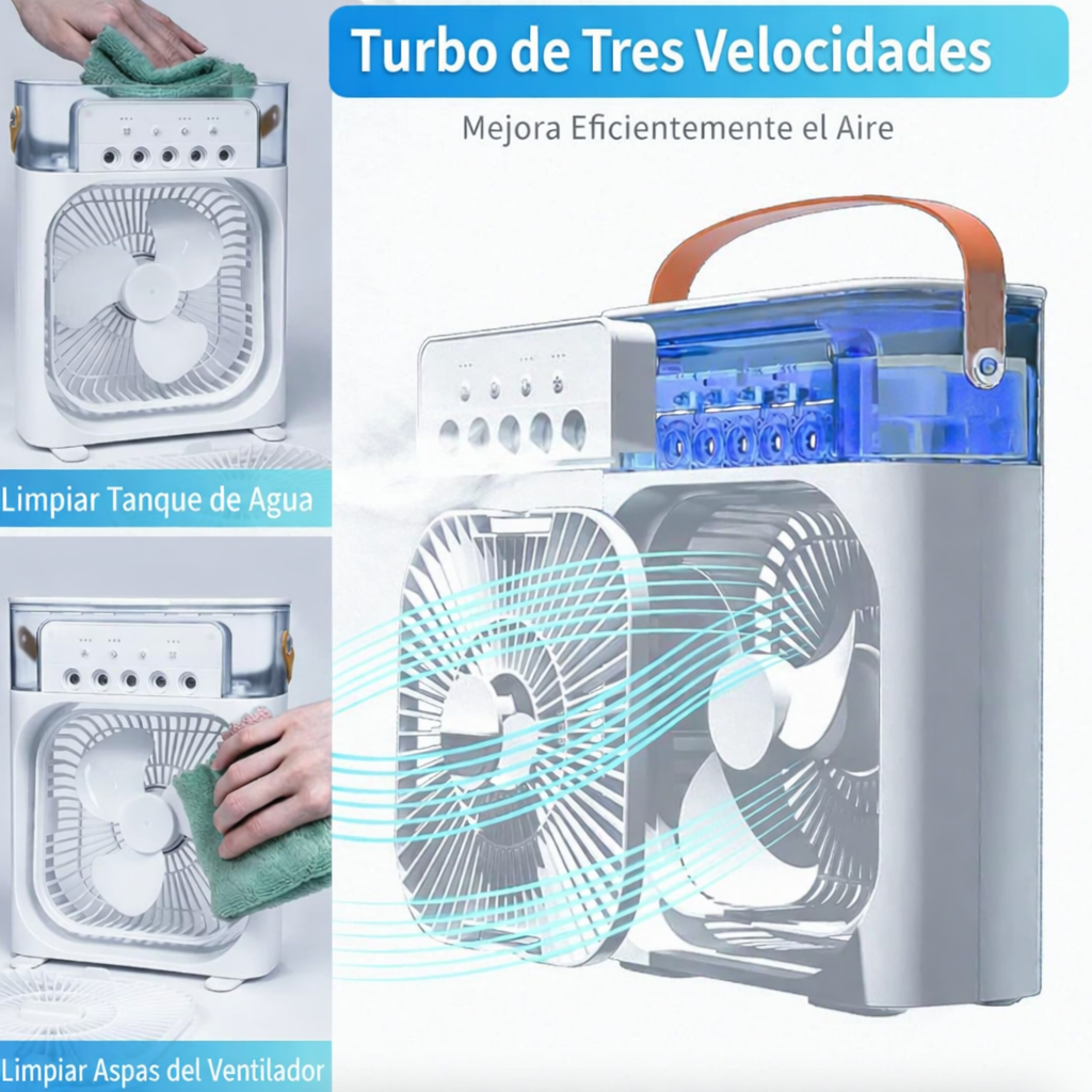 ZenCooler®  - Ventilador Humidificador Premium