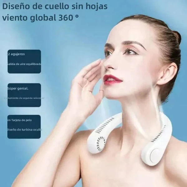 BrisaGo® - Ventilador de Cuello Portátil