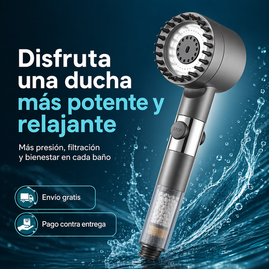AquaBoost® - Ducha Potente Relajante