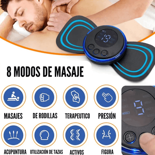 MINI MASAJEADOR PORTÁTIL - KIT X2 UNIDADES