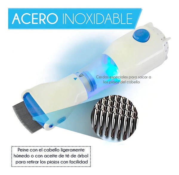 Peine Eliminador de Piojos Fácil y Seguro