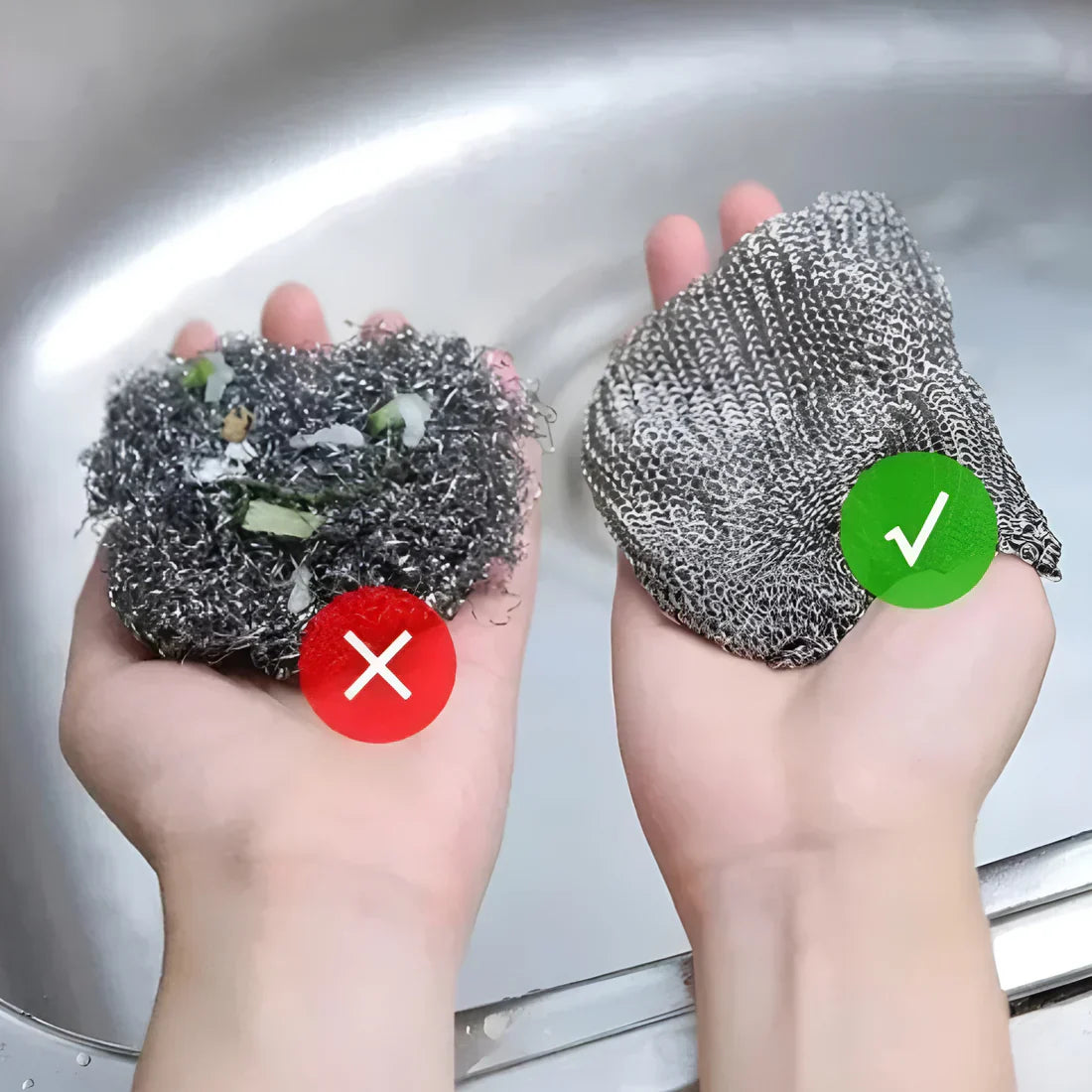 Paño Metálico Multiuso de alambre (X3 unidades)